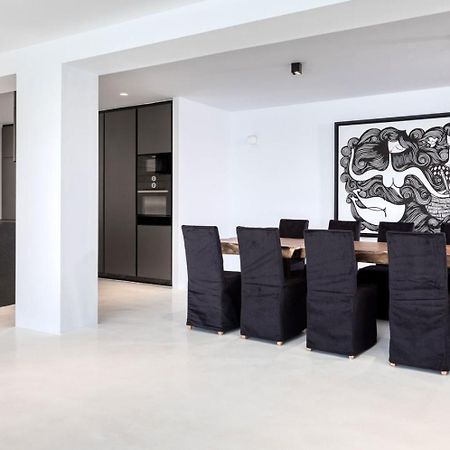 Psarou Black Villa 2 Bagian luar foto