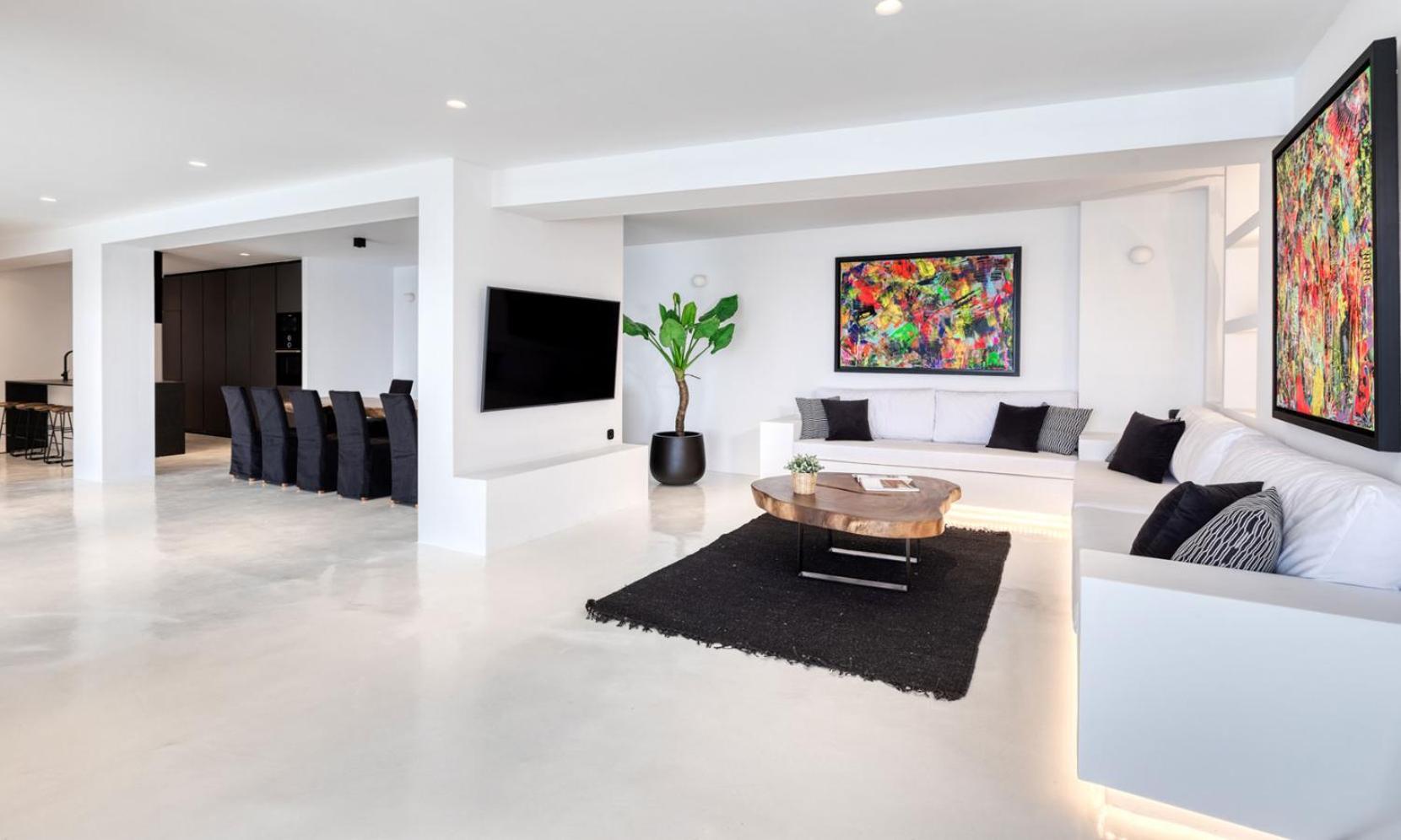Psarou Black Villa 2 Bagian luar foto