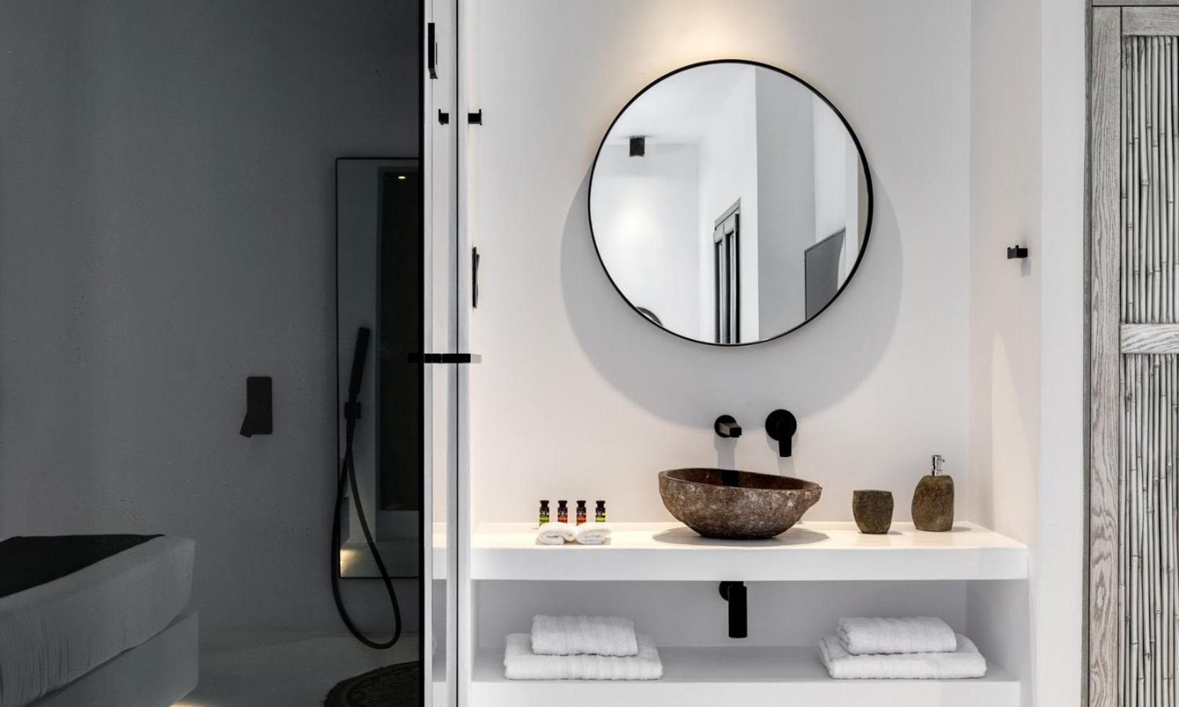 Psarou Black Villa 2 Bagian luar foto