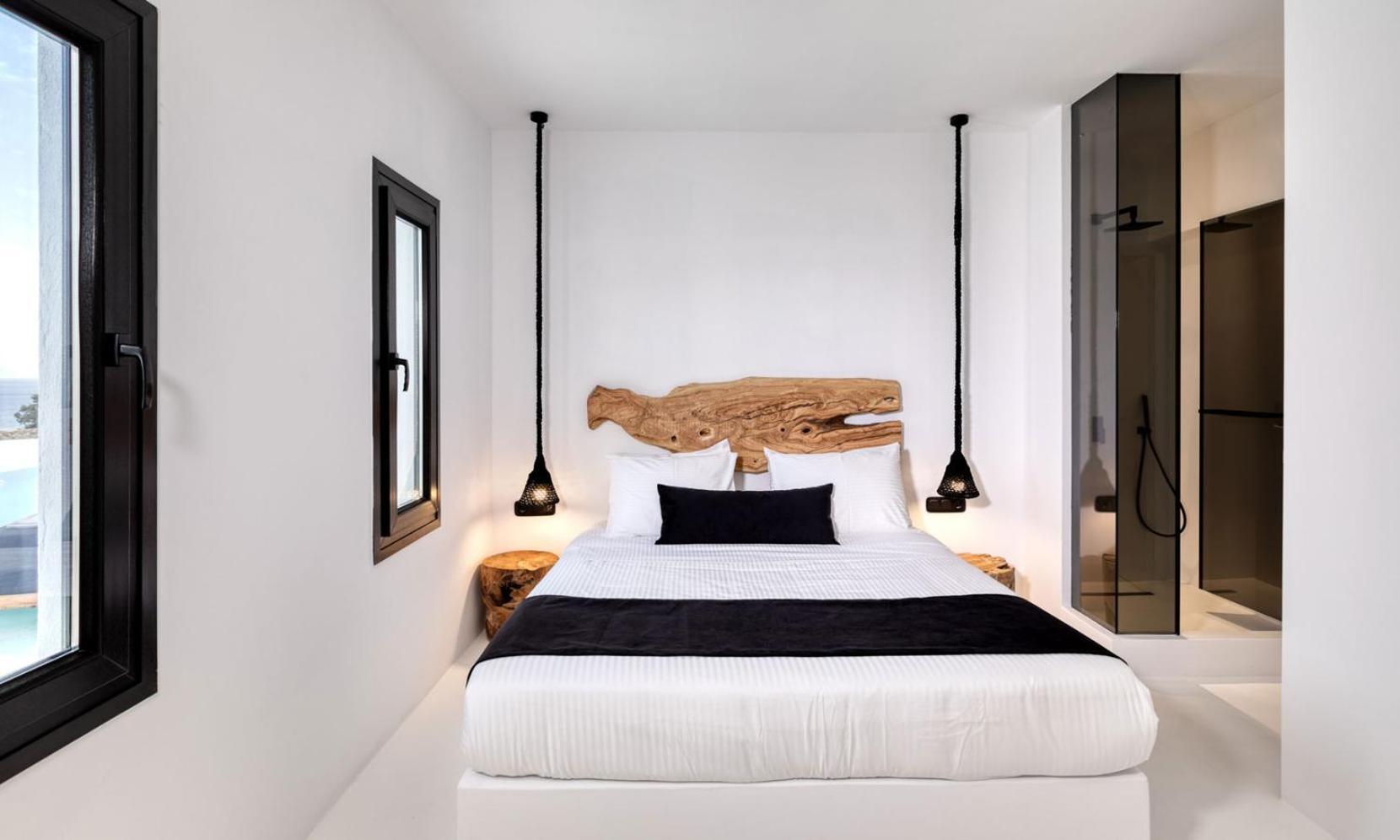 Psarou Black Villa 2 Bagian luar foto